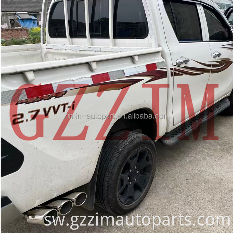 AUTO EXTROIOR SEHEMU CAR SIDE ALUMINUM ALLOY ELME EXTREM kwa Hi*UX 2016+